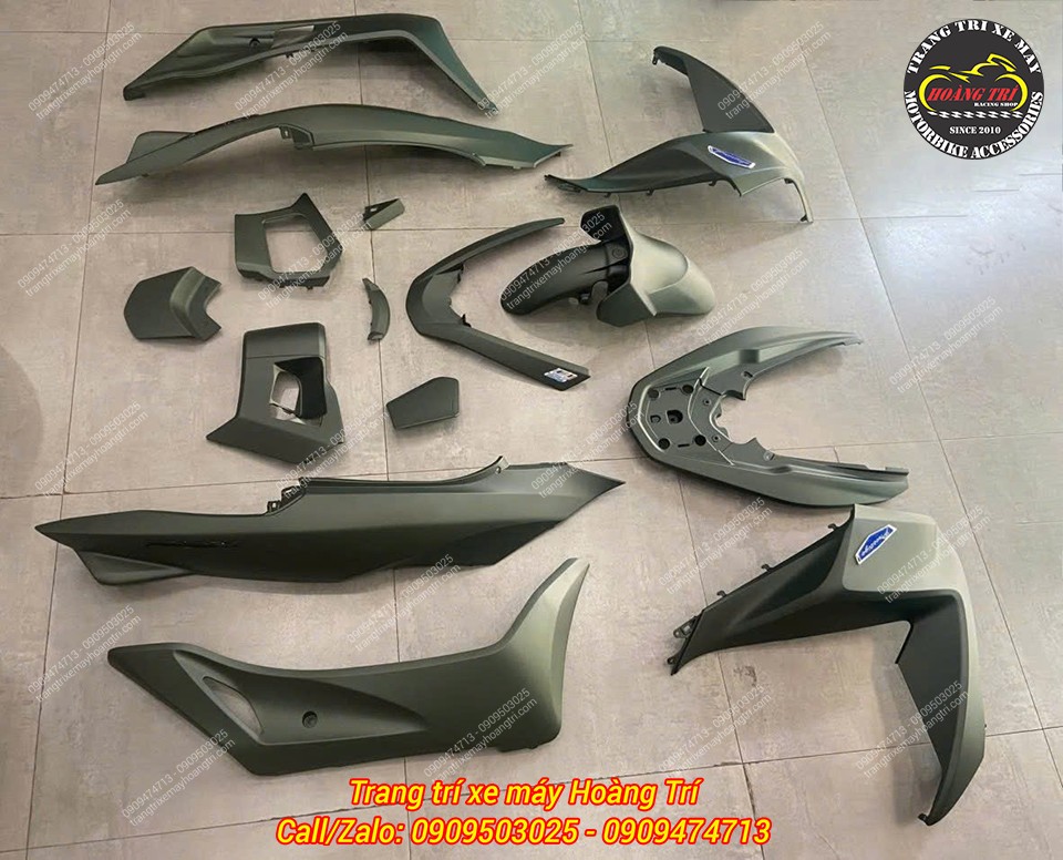 Màu dàn áo mới được chọn trùng với tông màu nguyên bản trước đó