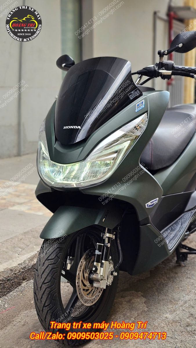 Toàn bộ dàn chân trước sau khi nâng cấp mang lại cảm giác mới lạ và chắc chắn