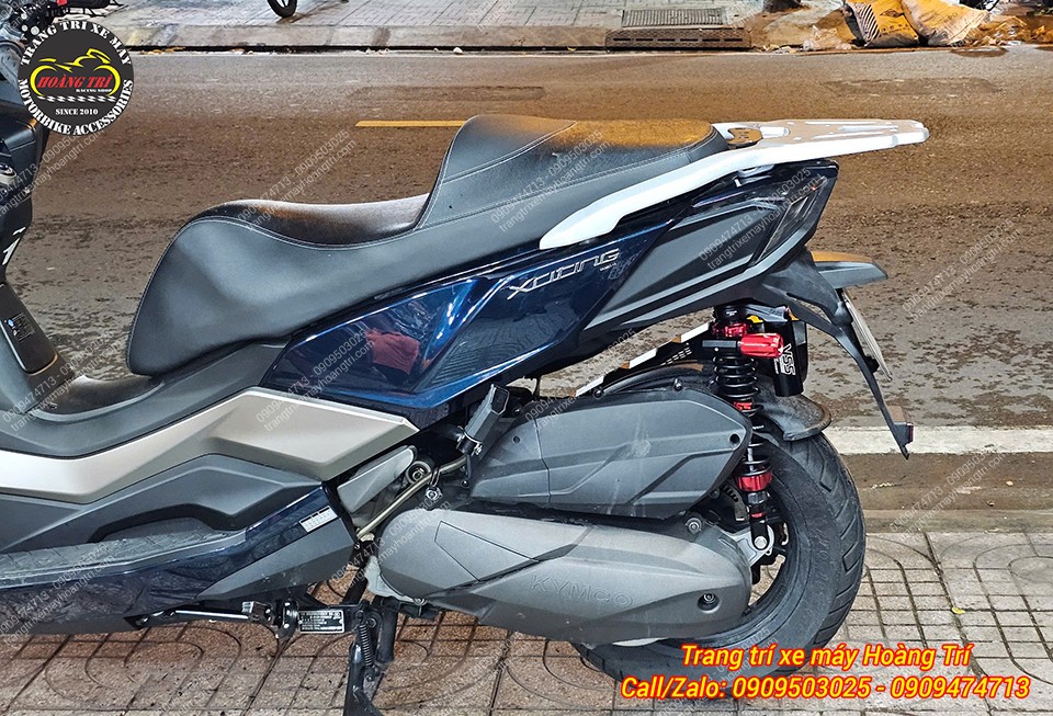 Ngoài phuộc, Hoàng Trí Shop còn cung cấp nhiều phụ kiện khác dành cho xe Kymco Xciting S350