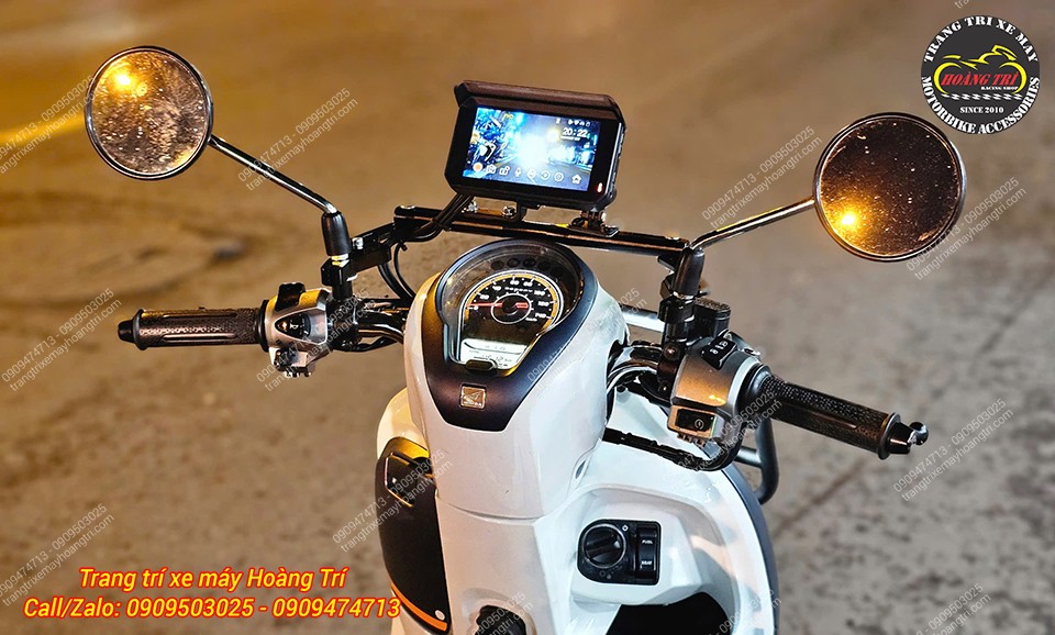 Thiết bị camera hành trình ghi hình với độ nét cao lên đến 1080p