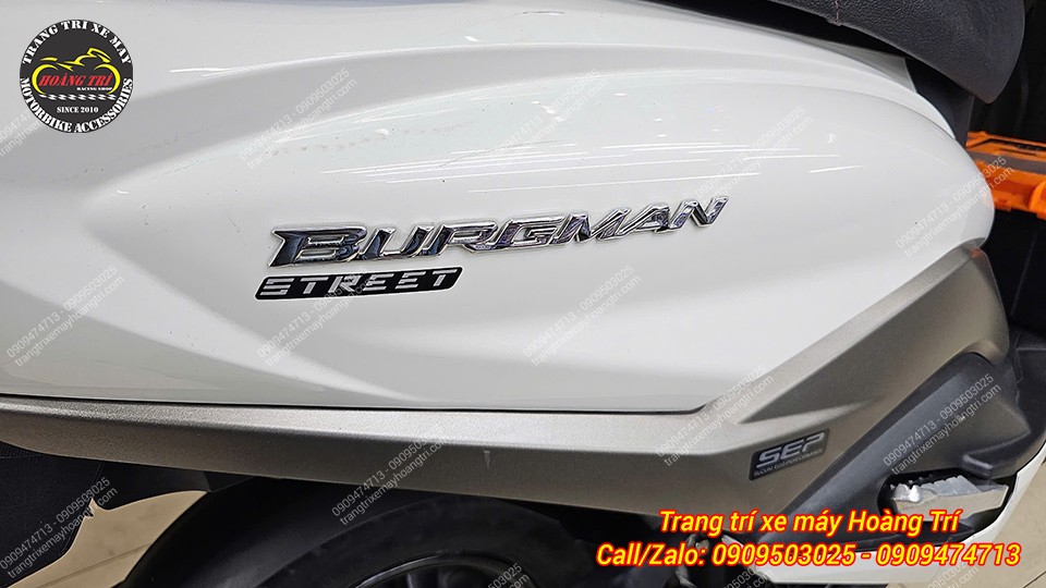 Chào mừng chiếc Suzuki Burgman 125 Street đầu tiên đã ghé đến Hoàng Trí Shop