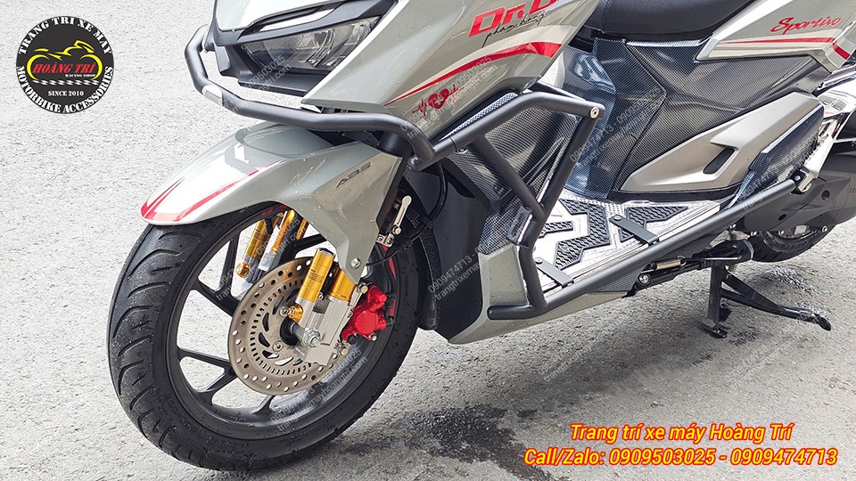 Trải nghiệm êm ái, ổn định trên các đoạn đường gồ ghề khi đã được trang bị cho xe