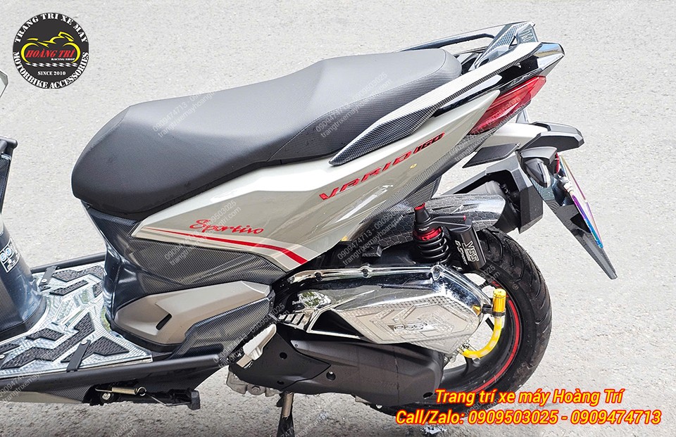 Phụ kiện không chỉ để làm đẹp mà còn cải thiện cảm giác lái trên các đoạn đường xấu