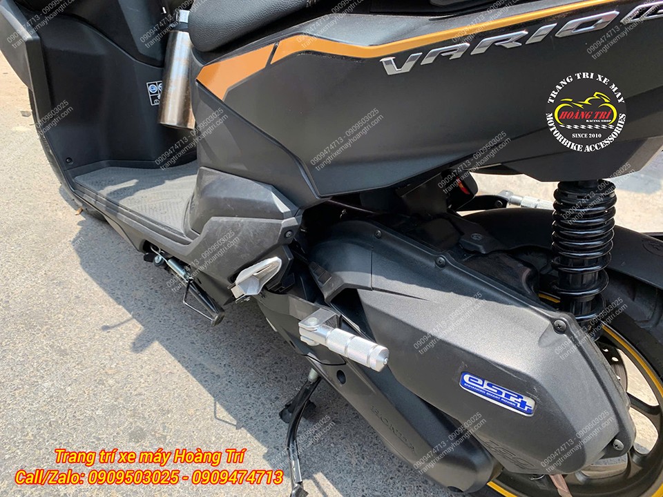 Vario 160 nay được trang bị gác phụ tiện dụng