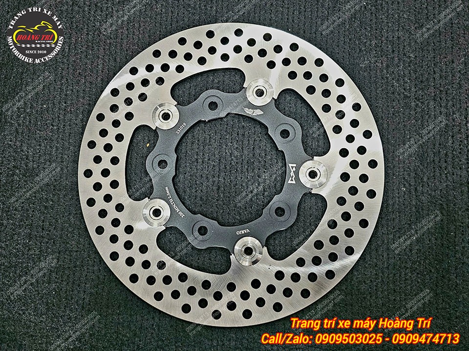 Cận cảnh đĩa thắng thương hiệu LCM kích thước 220mm