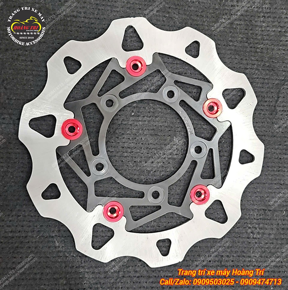 Hình ảnh đĩa thắng KingSpeed size 220mm có thể lắp cho Vario 150.
