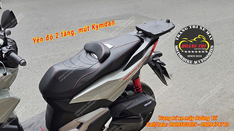 Phần mút Kymdan bên trong mang lại sự êm ái và thoải mái khi di chuyển