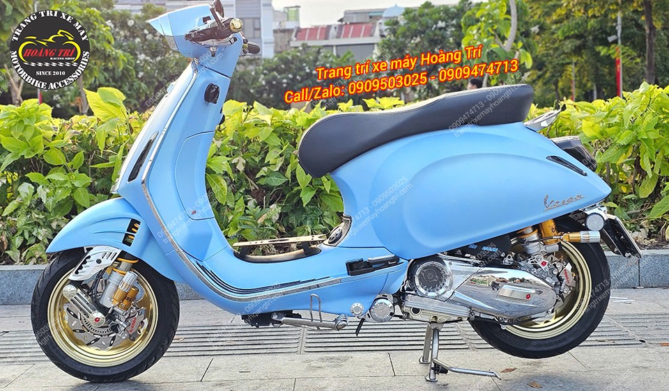 Che phuộc không chỉ bảo vệ mà còn tôn lên đẳng cấp của cây phuộc Ohlins