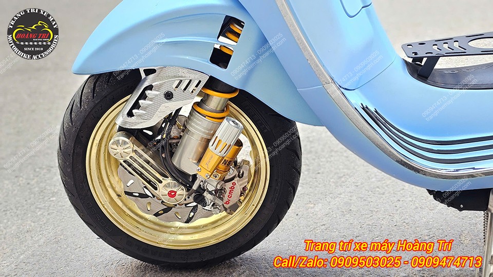 Cách độ này là một cách hay để flex khéo cây phuộc Ohlins đắt giá
