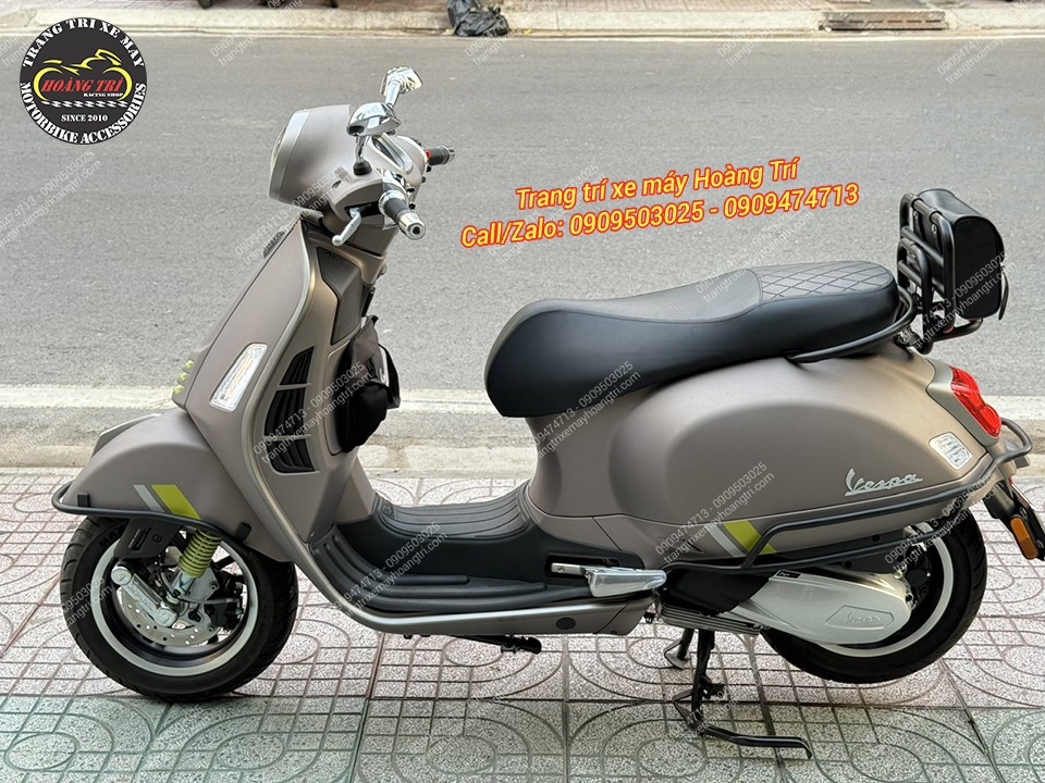 Cùng chiêm ngưỡng Vespa GTS Super 300 sau khi nâng cấp với bộ khung B2
