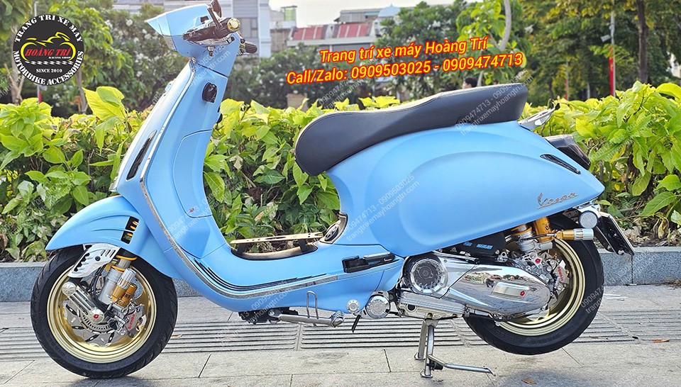 Ngoài ra, khách còn trang bị thêm bộ HPA tăng chỉnh giúp phuộc thêm phần tiện lợi