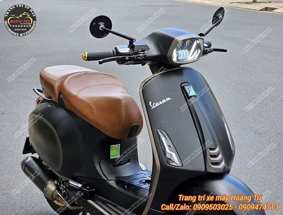 Vespa Sprint S TFT 2023 trong tình trạng nguyên bản trước khi đổi màu