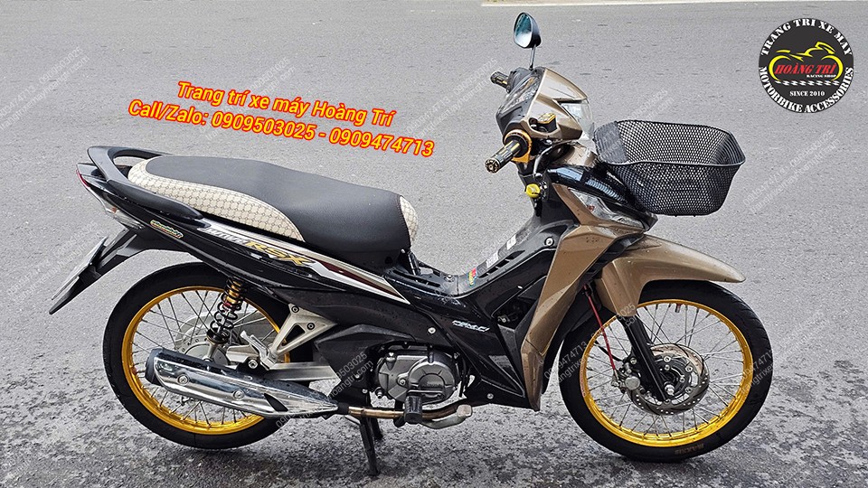 Cùng ngắm lại diện mạo Wave RSX sau khi được trang bị loạt đồ chơi tại Hoàng Trí Shop