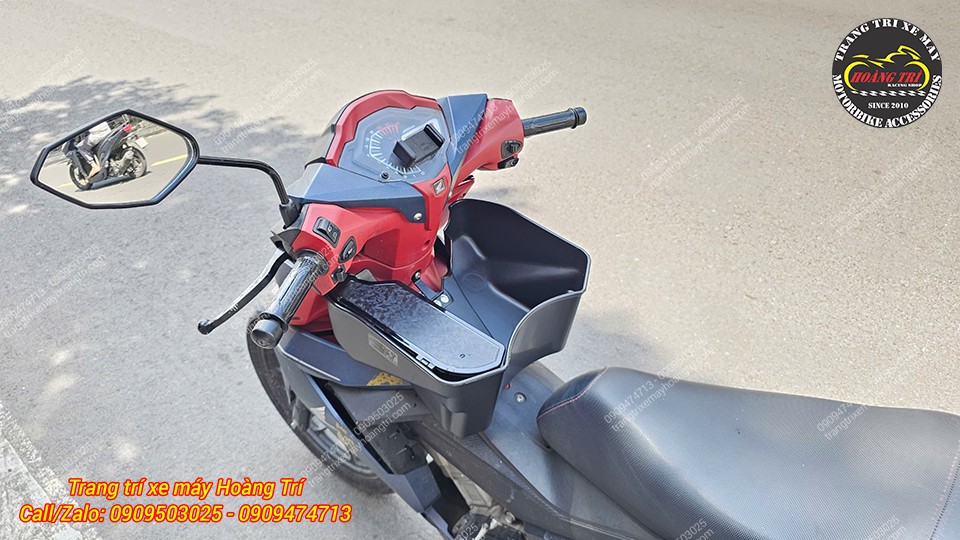 Winner 150 được nâng cấp với rổ giữa Appi tích hợp sẵn hộp chứa đồ tiện lợi