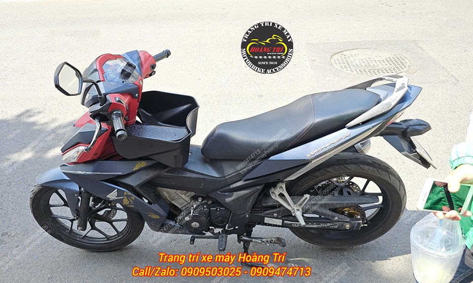 Một tiện ích đáng giá cho Winner 150 – mở rộng không gian chứa đồ cần thiết khi di chuyển