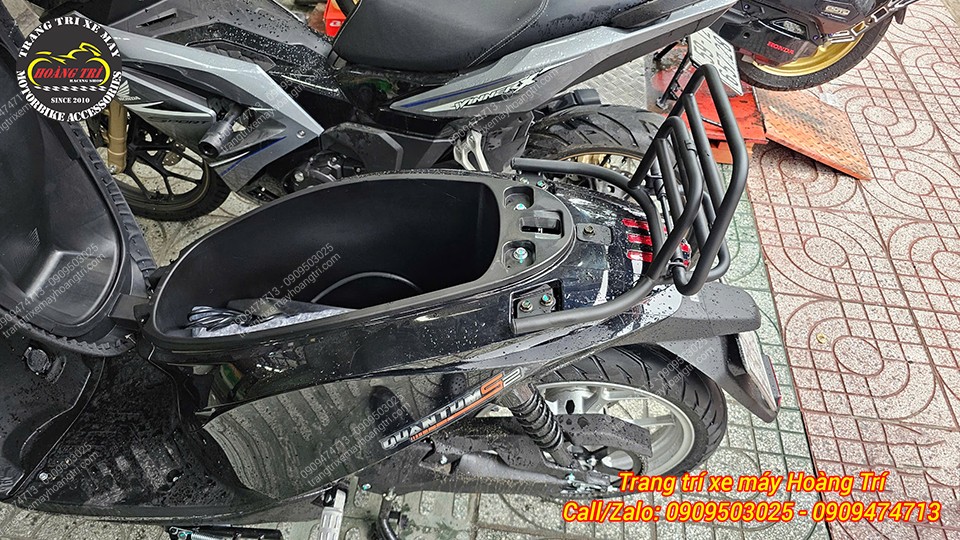 Thiết kế không chỉ vững chắc mà còn tăng thêm vẻ ngoài thời trang cho xe