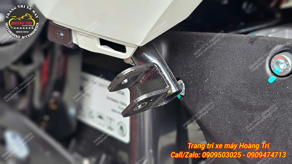 Những bước đầu tiên đang được tiến hành để lắp đặt gác chân phụ HTR cho Quantum