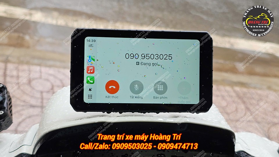 Người dùng có thể từ chối cuộc gọi ngay trên màn hình Chigee AIO-5
