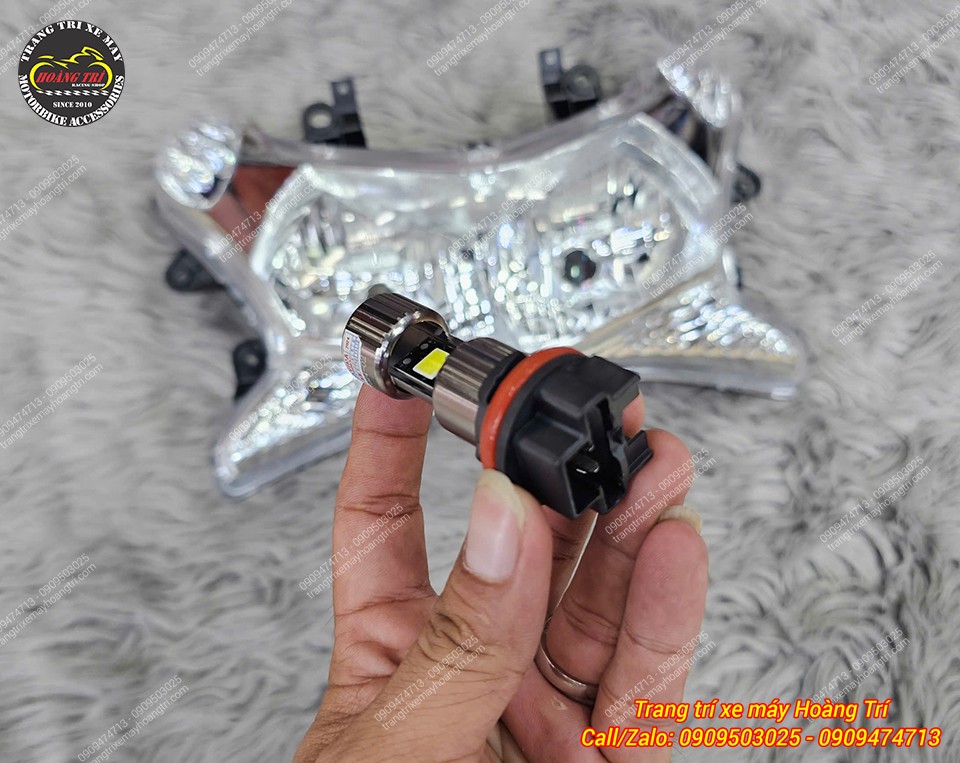 Giắc cắm H4 giúp việc lắp đặt trở nên nhanh chóng và đơn giản