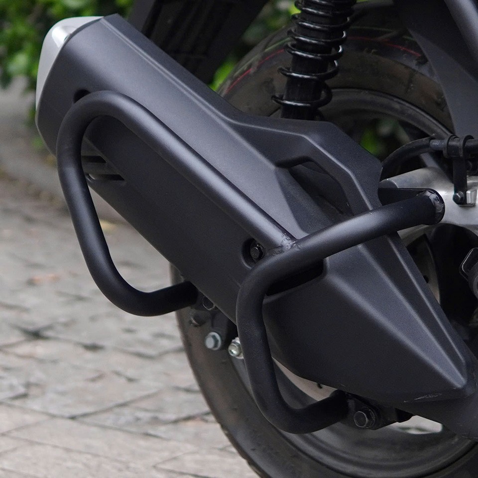 Khung bảo vệ pô PCX 160 – khung chống đổ chuyên dụng cho phần pô xe