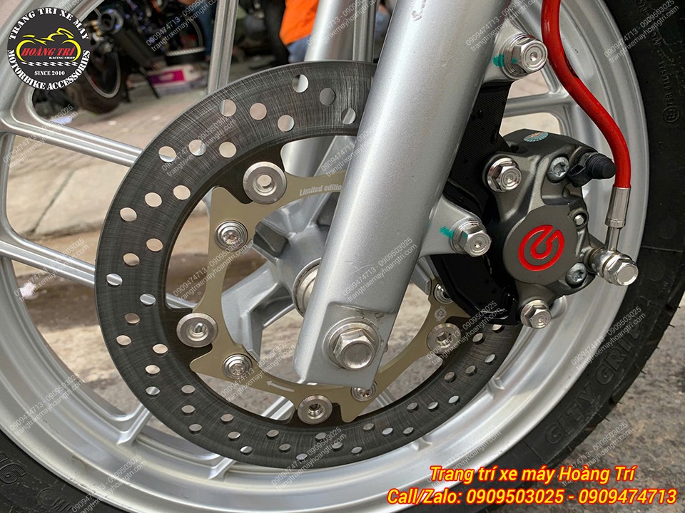Thêm một chiếc DatBike Quantum được trang bị heo dầu Brembo chính hãng