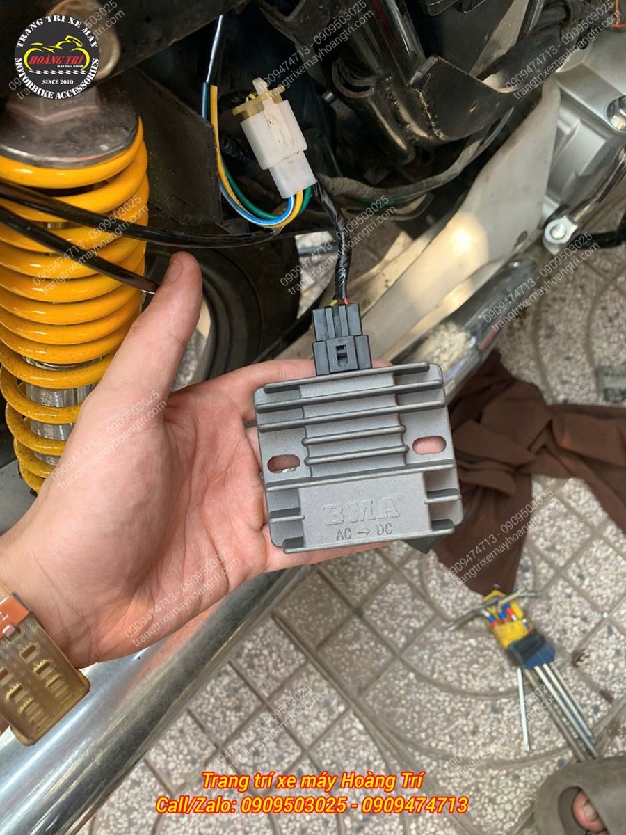 Sạc BMA một trợ thủ cần thiết cho xe khi nâng cấp bi cầu