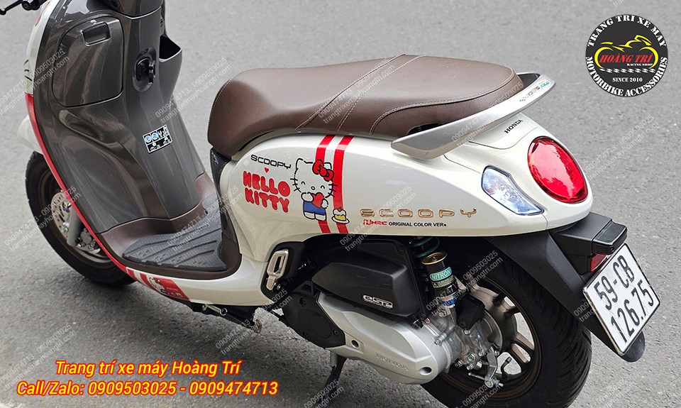Bộ tem giúp Scoopy trở nên nổi bật và đầy cuốn hút