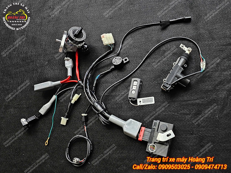 Trọn bộ chi tiết của khóa thông minh (Smart Key) chính hãng Honda