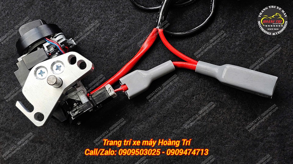 Hệ thống điện trong bộ khóa Smartkey chính hãng Honda