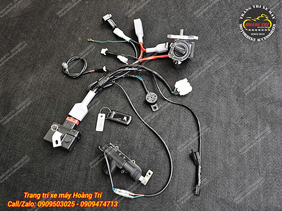 Với đầy đủ các phụ kiện sẽ mang đến chức năng hiện đại mà các dòng xe máy hiện tại đang có