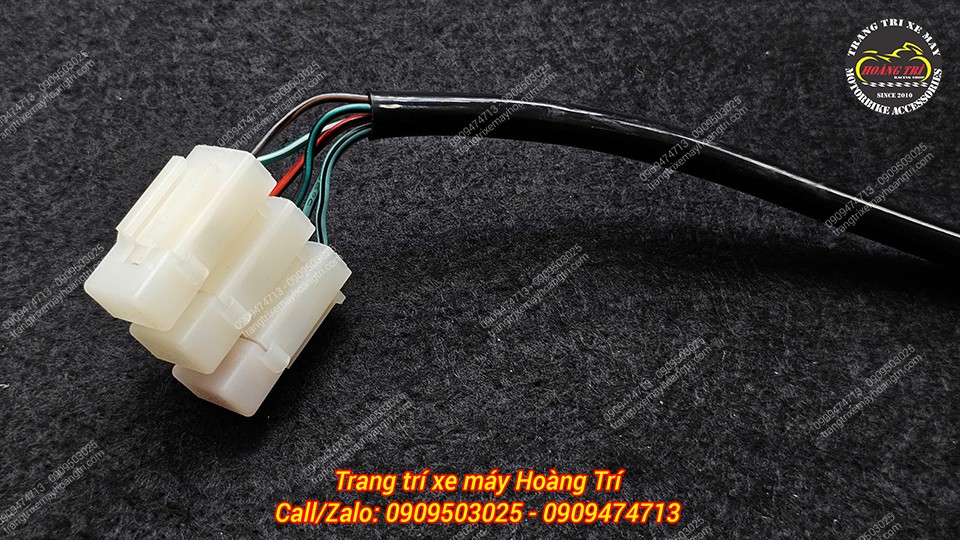 Giắc cắm được lắp sẵn sàng chỉ cần cắm giắc giúp tiết kiệm khá nhiều thời gian
