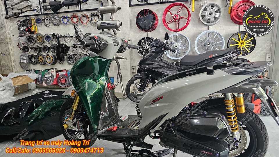 Tổng thể ngoại hình hiện tại mang đậm nét giống với phong cách Sh Vetro