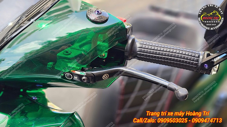 Mỗi vị trí trên xe đều có thể quan sát sâu vào bên trong thông qua lớp nhựa trong