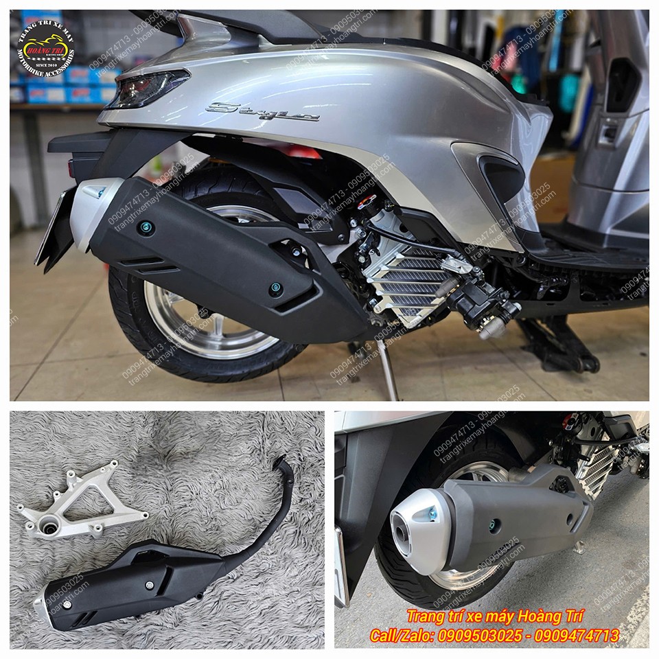 Combo gấp và pô Vario 160 được trang bị cho bản độ Stylo 160