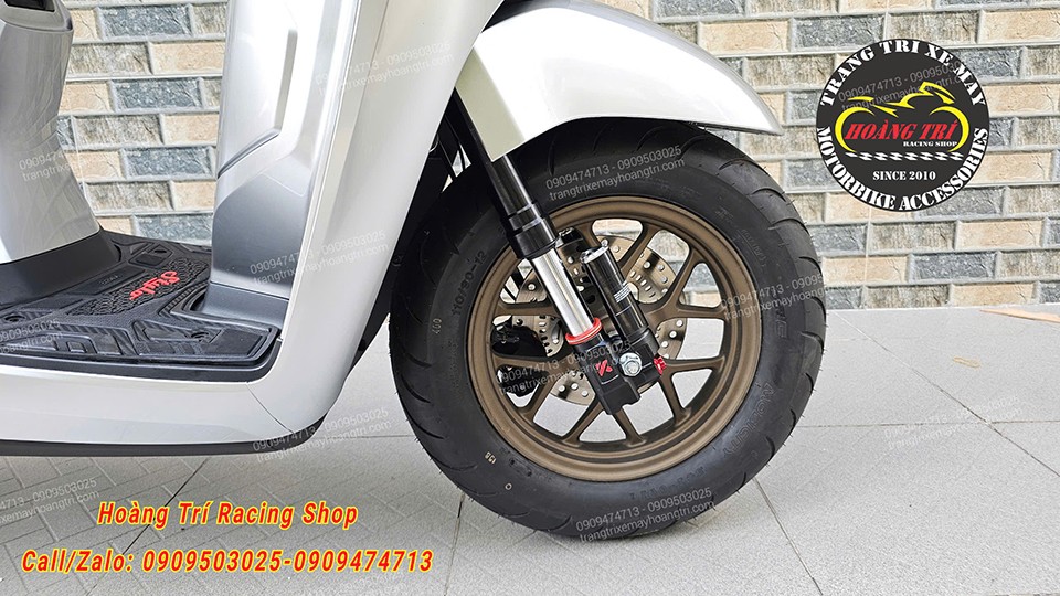 Kiểu dáng thu hút cùng khả năng nhún êm ái giúp nâng cao trải nghiệm lái