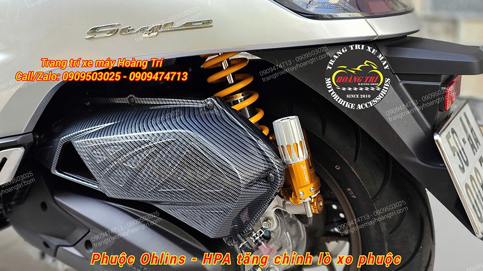 HPA tăng chỉnh giúp việc điều chỉnh phuộc trở nên dễ dàng và chính xác hơn