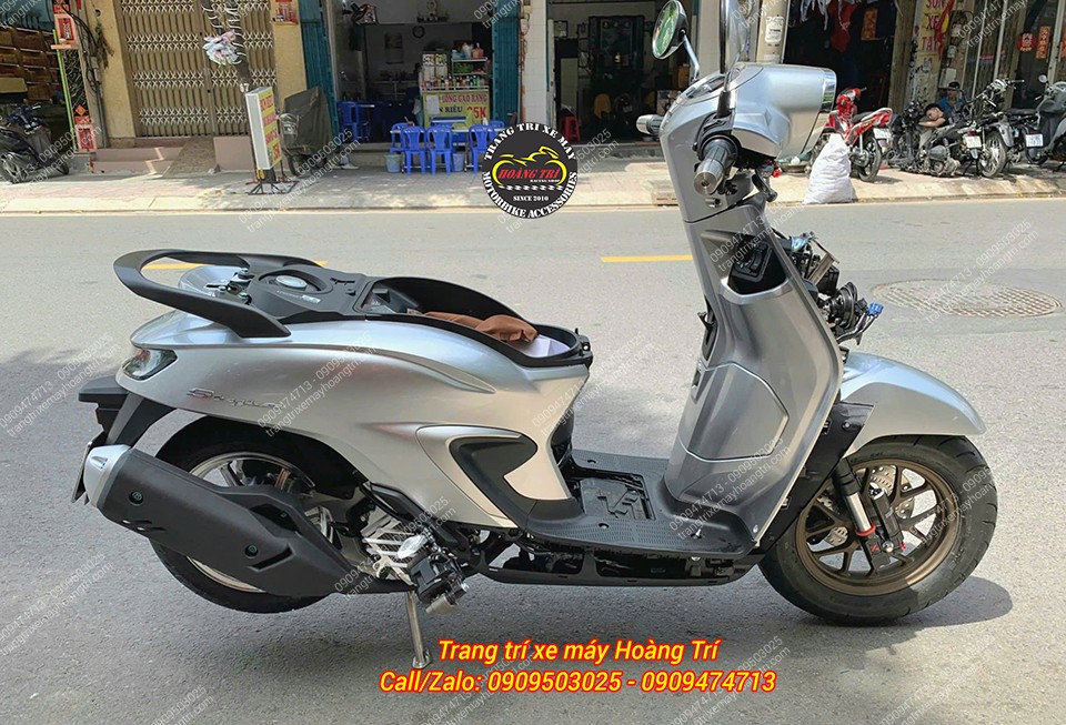 Tổng thể chiếc Stylo 160 sau nâng cấp mang phong cách đậm chất cá tính