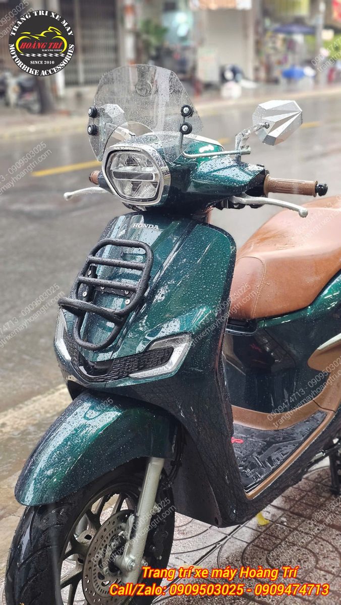Kiểu dáng xe trở nên sang trọng và thanh lịch hơn khi kết hợp cả hai món phụ kiện