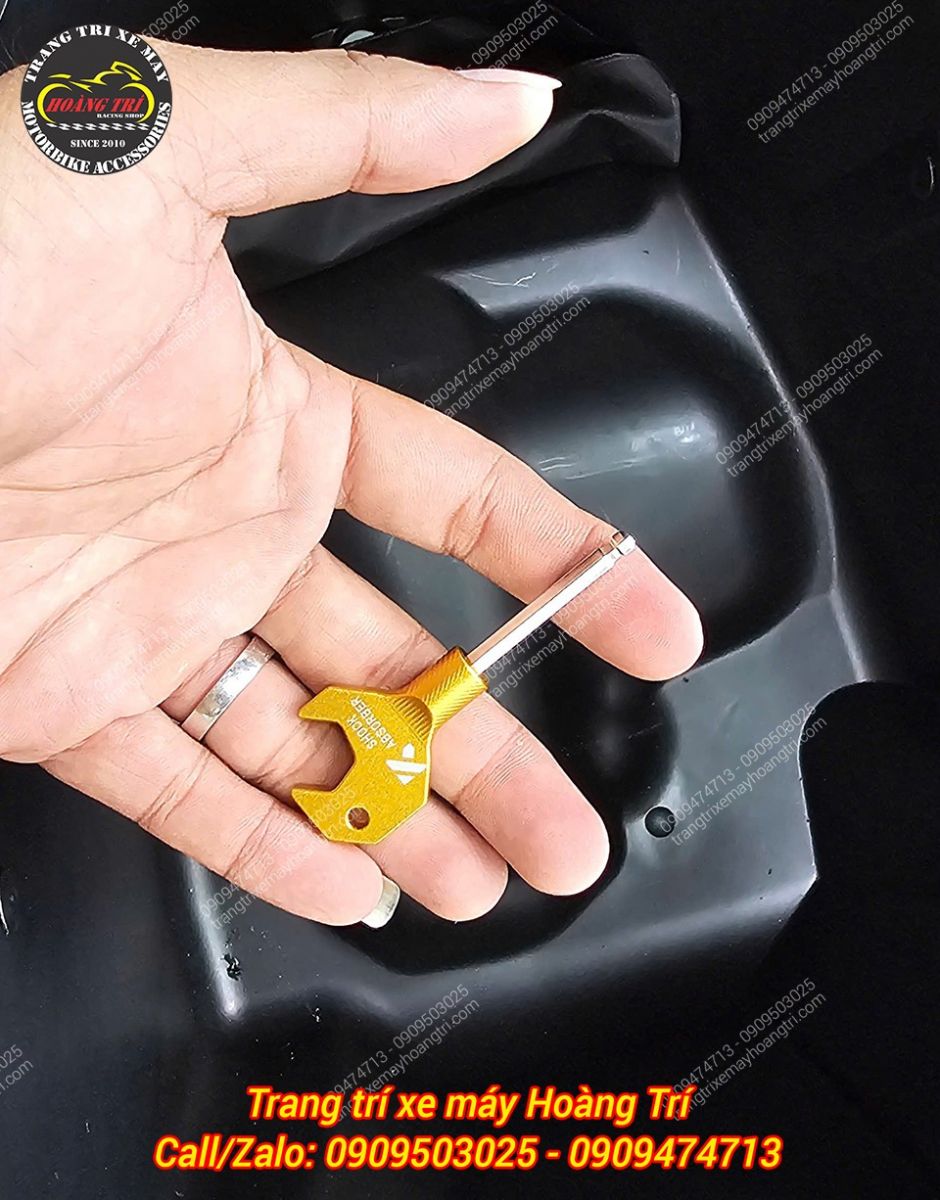 Trên tay bộ tăng chỉnh rebound của phuộc Kingham cho phiên bản Stylo 160
