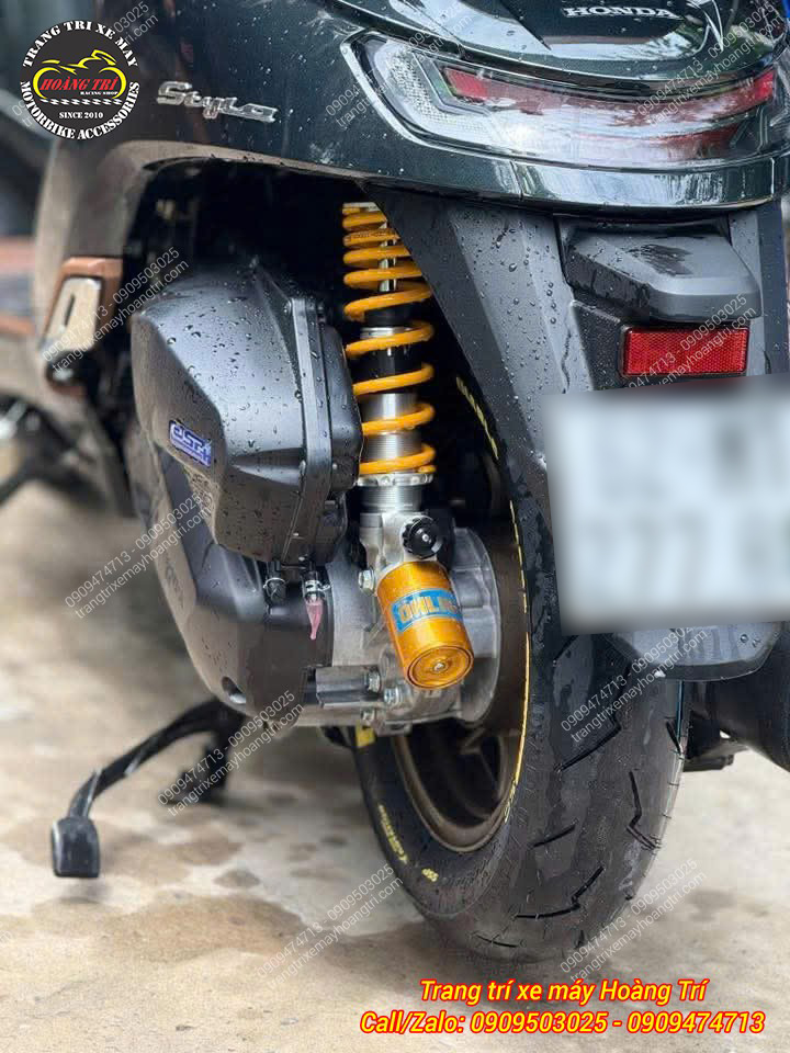 Mỗi chuyến đi đều thêm phần êm ái nhờ khả năng giảm xóc vượt trội