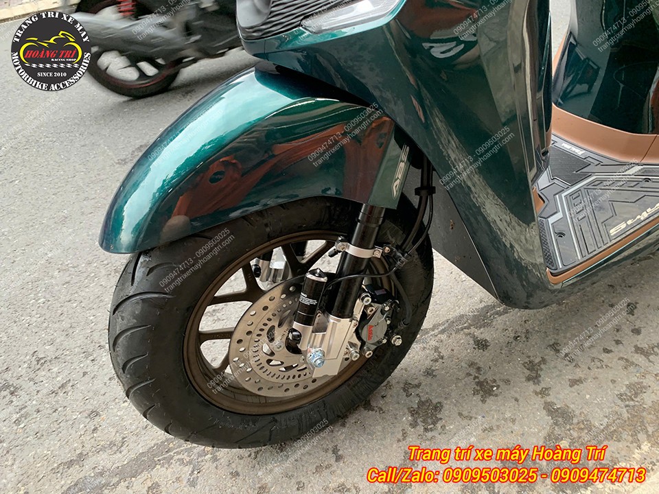Cần can thiệp một chút để lắp lên Stylo 160 – anh em ở xa nên lưu ý khi đặt hàng