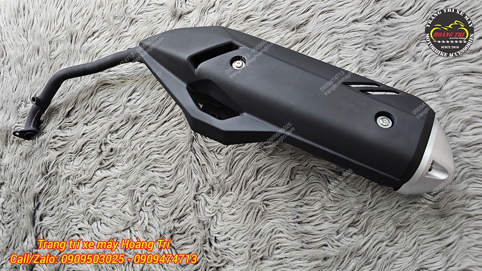 Hình ảnh chi tiết pô Vario/Click 160 đã sẵn sàng để lắp đặt