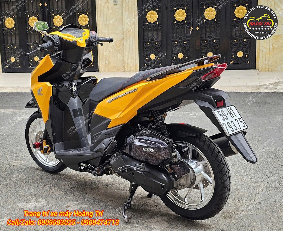 Nhôm CNC giúp xe Vario 2015 nhẹ hơn mà vẫn bền chắc