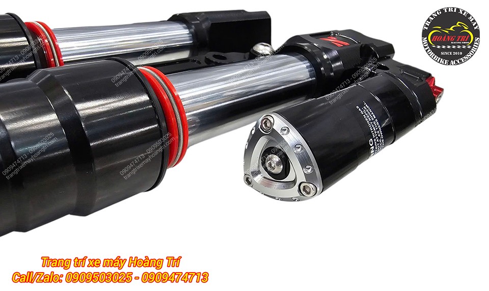 Phần bình dầu được lắp đặt chắc chắn với thiết kế bắt mắt, dễ dàng thu hút ánh nhìn