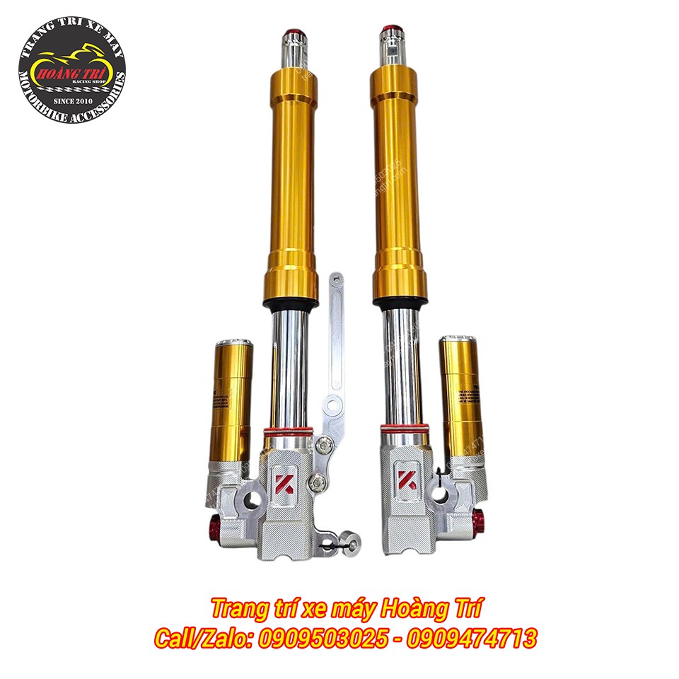 Đây chắc chắn sẽ là sự kết hợp hoàn hảo giữa phuộc trước và sau, mang đến vẻ ngoài đẳng cấp
