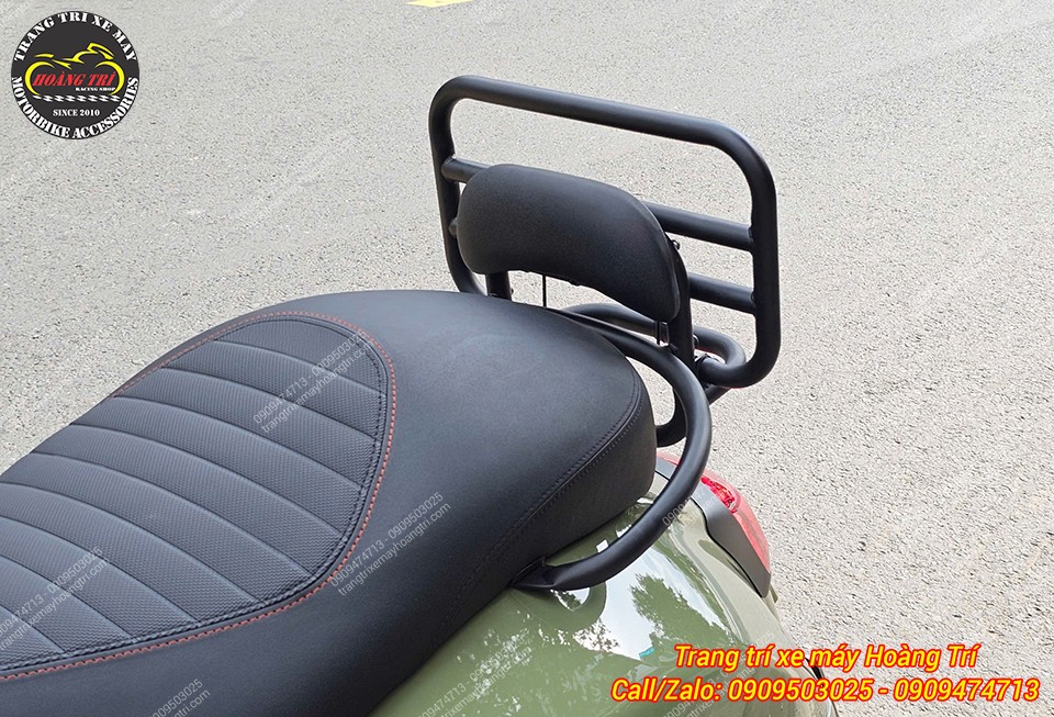 Sau khi nâng cấp nệm chữ C cho baga sau, trải nghiệm cho người ngồi sau sẽ tốt hơn
