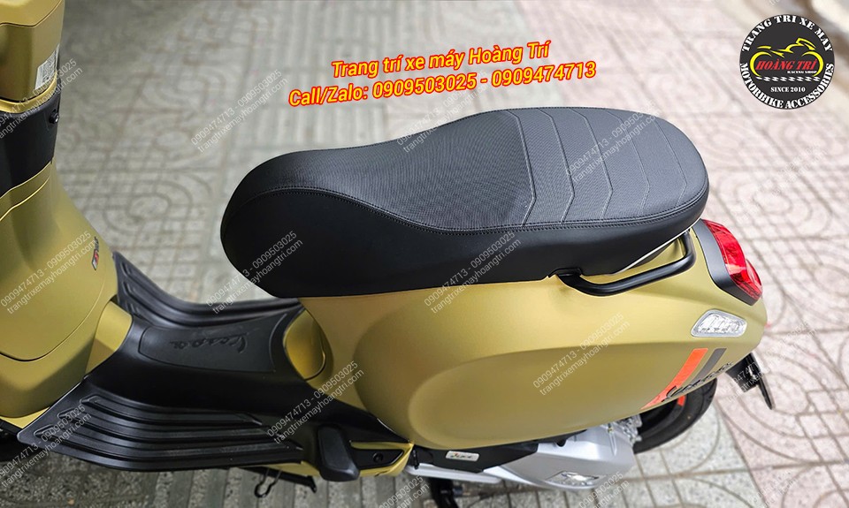 Yên được bọc bằng chất liệu chống trượt hiệu quả và thông minh