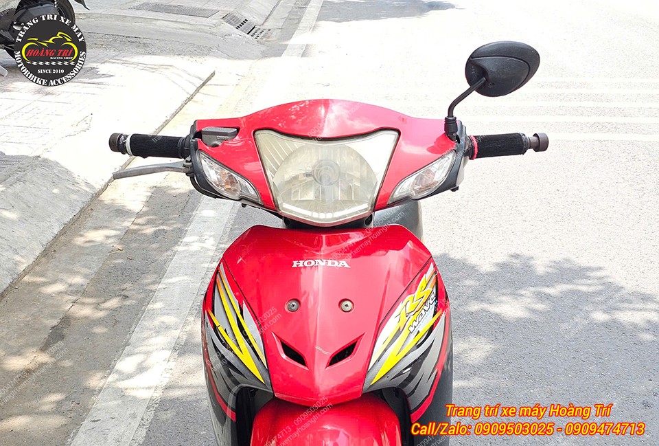 Góc trực diện của xe trước khi được nâng cấp toàn diện