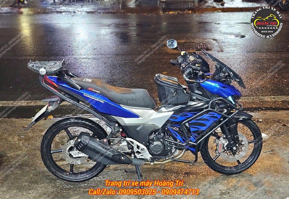 Tổng thể Winner X trông thể thao, cá tính và đậm chất riêng