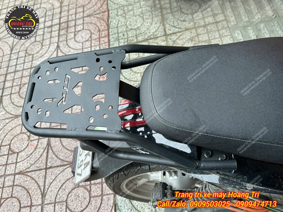 Sau khi gắn baga, bạn có thể tiếp tục nâng cấp với thùng chứa phía sau